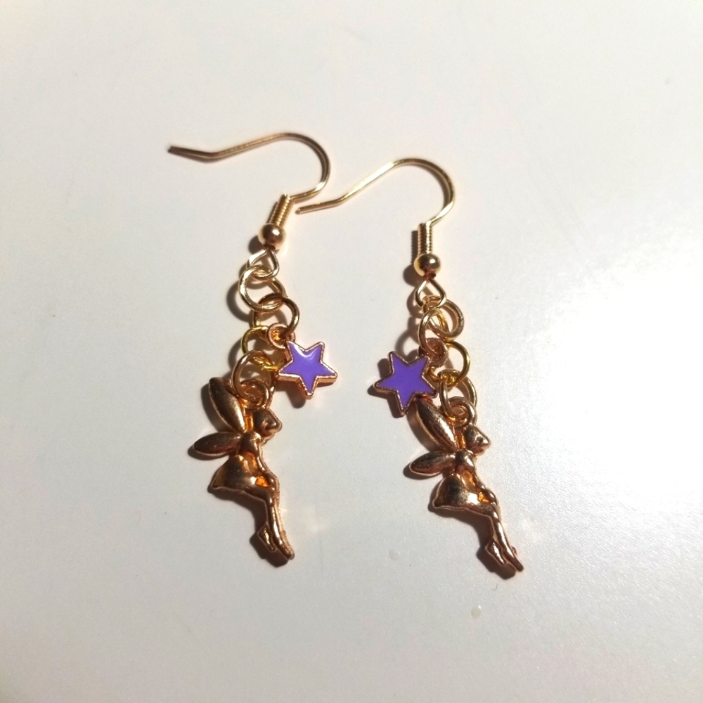 Fairy With Stars Earrings